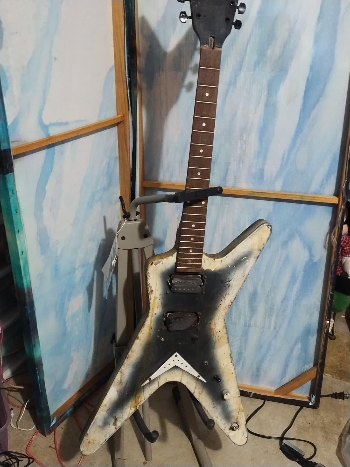 Dean Razorback Dimebag Darrel Guitar Fixer Uper