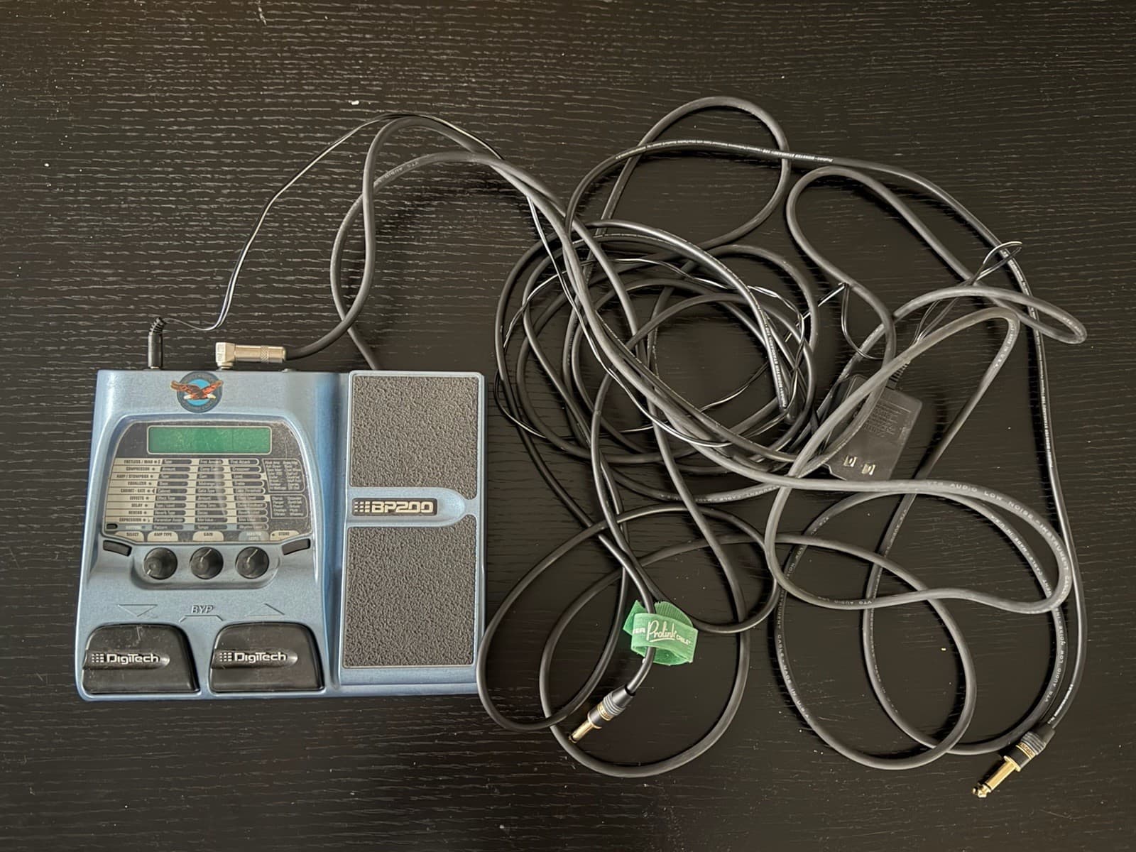 Digitech BP200 Multi-Effects Bass Guitar Pedal Rhythm Trainer Processor