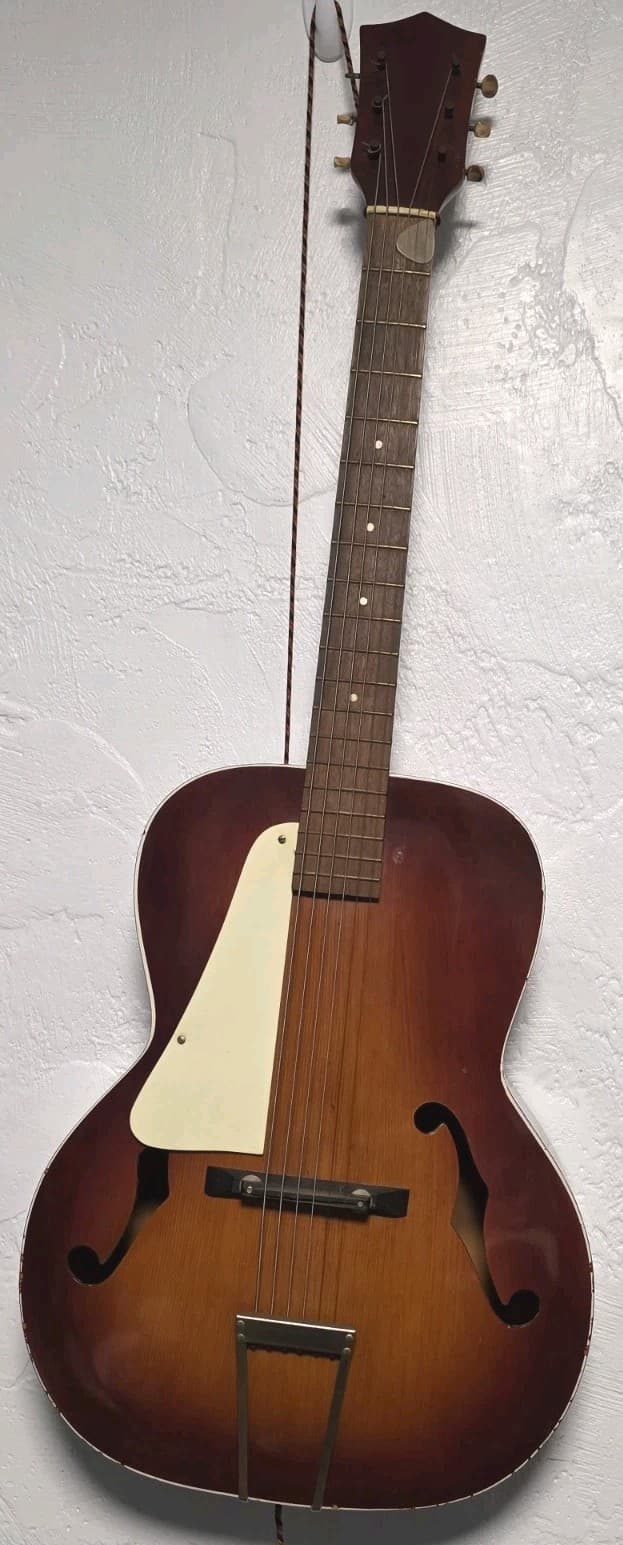 Vintage Kay Archtop Acoustic Guitar