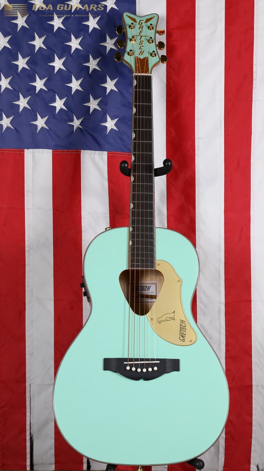 Gretsch G5021E Rancher Penguin Parlor - Mint Metallic