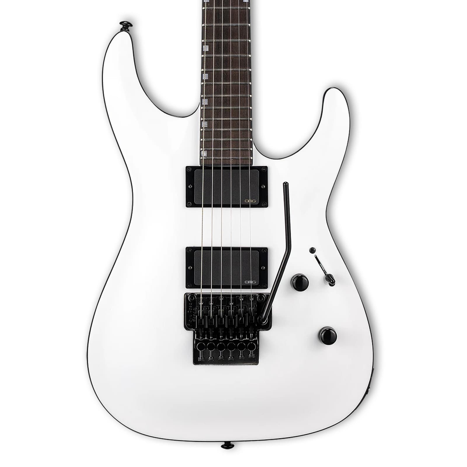 ESP LTD MH-400 Electric Guitar - Snow White w/EMG Pickups - B-Stock