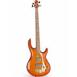 B.C. Rich Innovator Orange Electric Bass Guitar