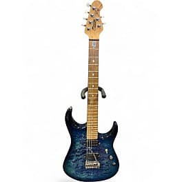 Sterling by Music Man JP150 Trans Blue Solid Body Electric Guitar