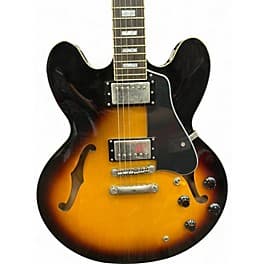 Epiphone Dot 2 Color Sunburst Hollow Body Electric Guitar