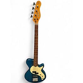 Godin SD4 Blue Electric Bass Guitar