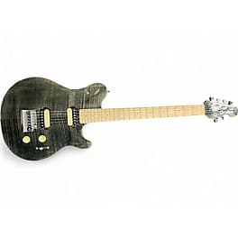 Sterling by Music Man Sub AX3 Axis Trans Black Solid Body Electric Guitar
