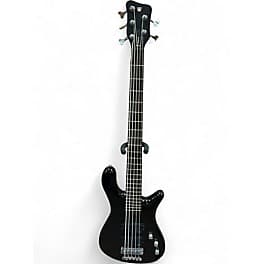 RockBass by Warwick STREAMER RBH Black Electric Bass Guitar