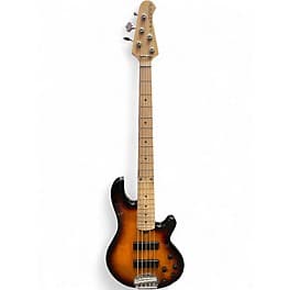 Lakland 55-01 Skyline Series 5 String 2 Color Sunburst Electric Bass Guitar