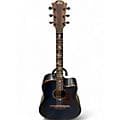 Lag Guitars T100DCE BLUE Acoustic Electric Guitar
