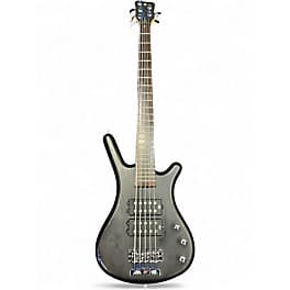 Warwick Corvette 5 String Black Electric Bass Guitar
