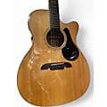 Alvarez AF70CE Natural Acoustic Electric Guitar