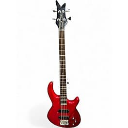 Dean Edge 10 Candy Apple Red Electric Bass Guitar