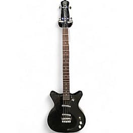 Danelectro '59 Short-Scale Bass Guitar Metallic Black Electric Bass Guitar
