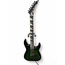 Jackson Dinky JS32Q Green Solid Body Electric Guitar