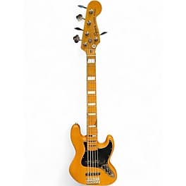 Squier CLASSIC VIBE JAZZ BASS 5 STRING Natural Electric Bass Guitar