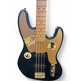 Squier Paranormal Jazz Bass 54 Black Electric Bass Guitar