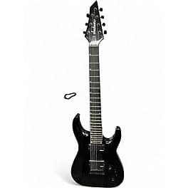 Jackson JS22-7 Dinky 7 String Black Solid Body Electric Guitar