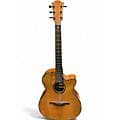 Lag Guitars T80ACE Natural Acoustic Electric Guitar