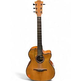 Lag Guitars T80ACE Natural Acoustic Electric Guitar