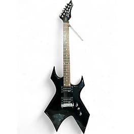 B.C. Rich Warlock Black Solid Body Electric Guitar