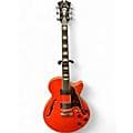 D'Angelico Premier Series SS Fiesta Red Hollow Body Electric Guitar