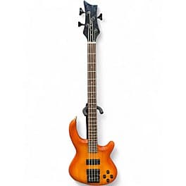 Dean Edge 4 String Orange Electric Bass Guitar