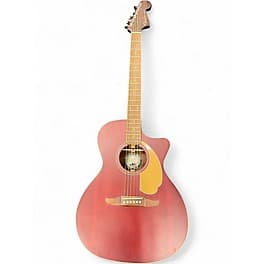 Fender Newporter Player Wine Red Acoustic Electric Guitar