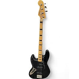 Squier Classic Vibe 70s Jazz Bass Black Electric Bass Guitar