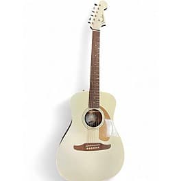 Fender MALIBU PLAYER WHITE Acoustic Electric Guitar