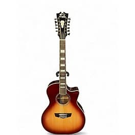 D'Angelico PREMIER FULTON DOCE Sunburst 12 String Acoustic Electric Guitar