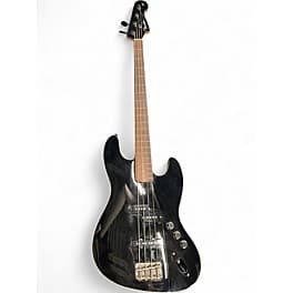 Fender Aerodyne Jazz Bass Black Electric Bass Guitar
