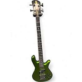 2024 Spector Performance 4 Metallic Green Electric Bass Guitar