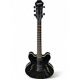 Epiphone Dot Studio Black Hollow Body Electric Guitar