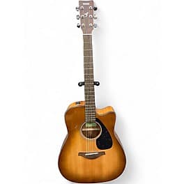 Yamaha FGX800C Sandburst Acoustic Electric Guitar
