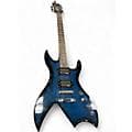 B.C. Rich Bich Platinum Blue Burst Solid Body Electric Guitar