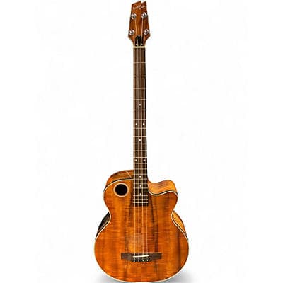 Boulder Creek EBR3N4 Natural Acoustic Bass Guitar