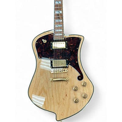 D'Angelico ludlow deluxe hh offset Natural Solid Body Electric Guitar