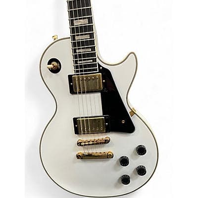 Epiphone Les Paul Custom WHITE Solid Body Electric Guitar
