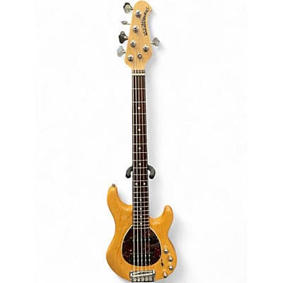 Ernie Ball Music Man Sterling 5 String Natural Electric Bass Guitar