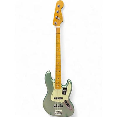 Fender American Professional II Jazz Bass Mystic Surf Green Electric Bass Guitar