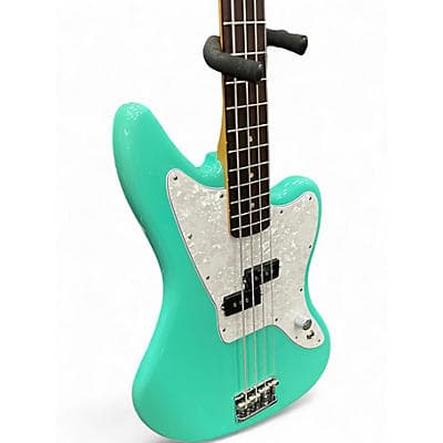 Fender Jaguar Bass Seafoam Green Electric Bass Guitar