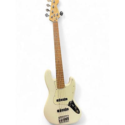 Fender Player Jazz Bass V WHITE Electric Bass Guitar