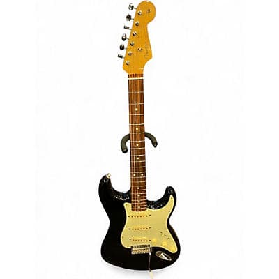 Fender Vintera 60s Stratocaster Black Solid Body Electric Guitar