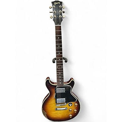 Gibson Custom Murphy Lab Les Paul Special Double Cut Figured Top Bourbon Burst Solid Body Electric Guitar