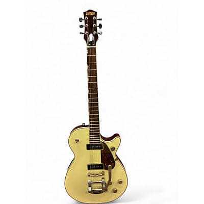 Gretsch Guitars G5210T-P90 Vintage White Solid Body Electric Guitar
