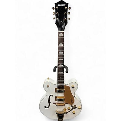 Gretsch Guitars G5422TG Electromatic Snow Crest White Hollow Body Electric Guitar