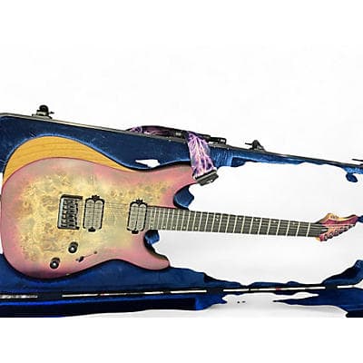 Schecter Guitar Research Reaper- 6 Trans Purple Solid Body Electric Guitar