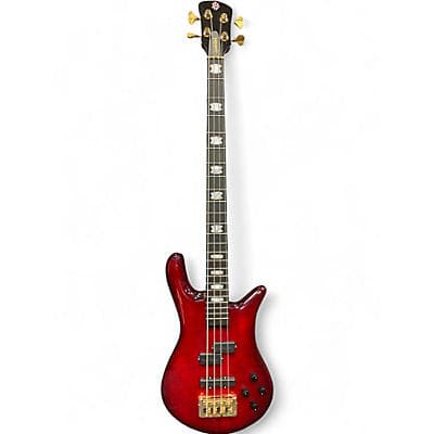 Spector Euro 4LX Wine Red Electric Bass Guitar