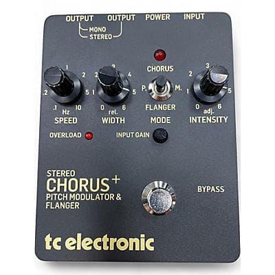 TC Electronic TC Electronic Stereo Chorus + Pitch Modulator & Flanger Effect Pedal