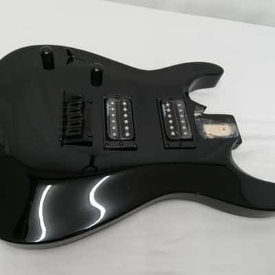 Jackson Left Handed Black JS Guitar Body Neck Plate Stock Parts Loaded Lefty